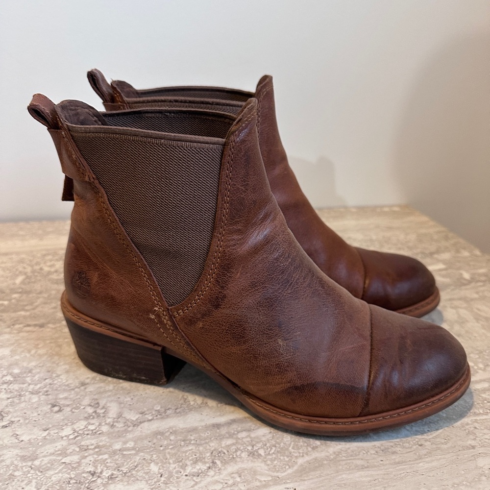 Timberland leather boots